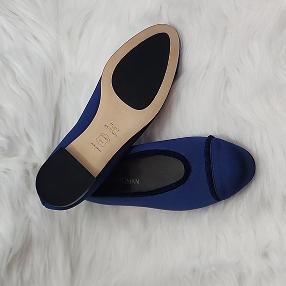 Stuart Weitzman Captain Satin Flats - Picture 3 of 8